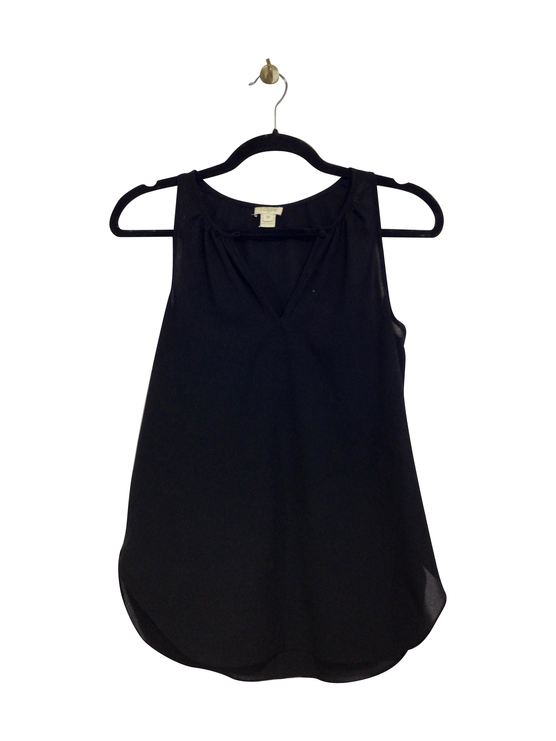 J. CREW Regular fit Blouse in Black - 0 - Velora