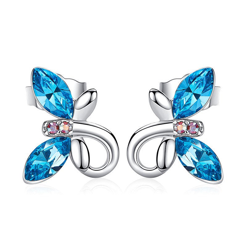Swarovski Crystal Butterfly Earrings - 2019 Collection