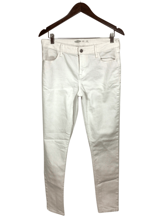 OLD NAVY Regular fit Straight-legged Jeans in White - 12 - Velora
