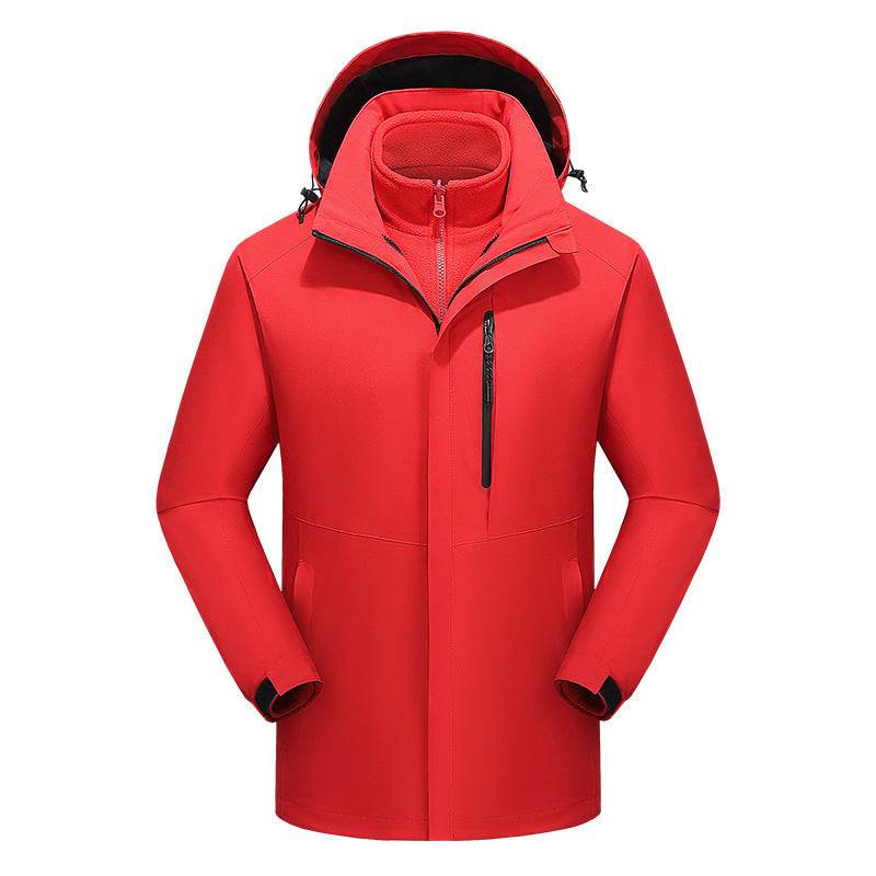 Smart Insulated Warm Detachable Hoodie Coat Jacket Men - Velora