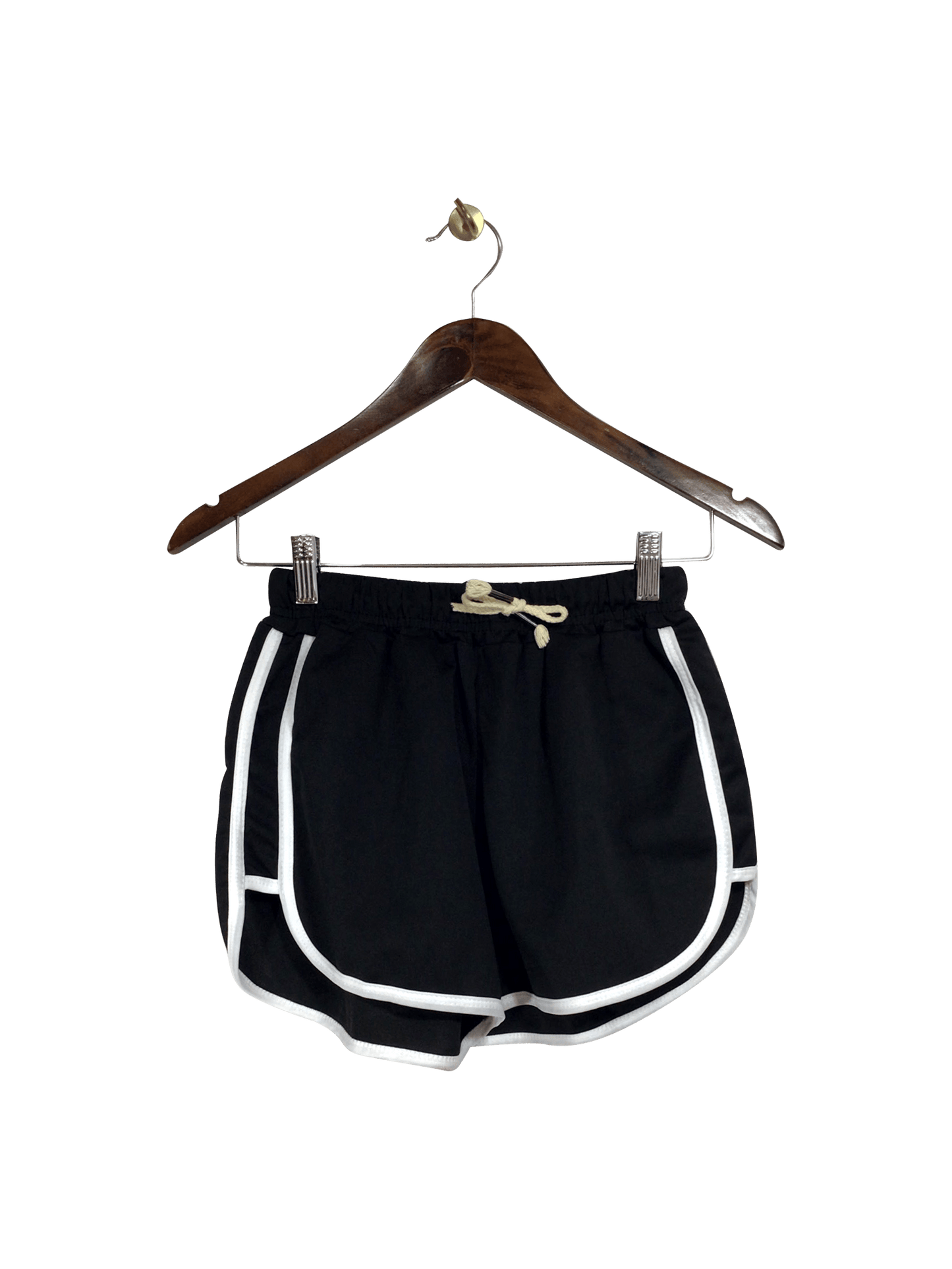 UNBRANDED Regular fit Activewear Short in Black - XS - Velora