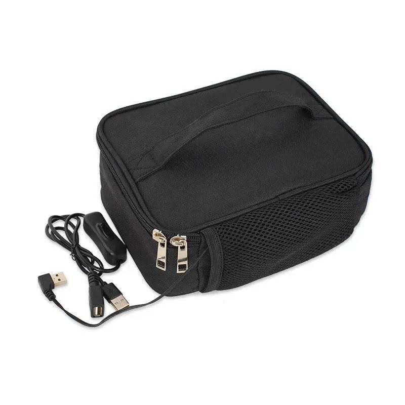 USB Heating Lunch Outdoor Bento Thermal Bag Convenient And Easy To Carry - Velora