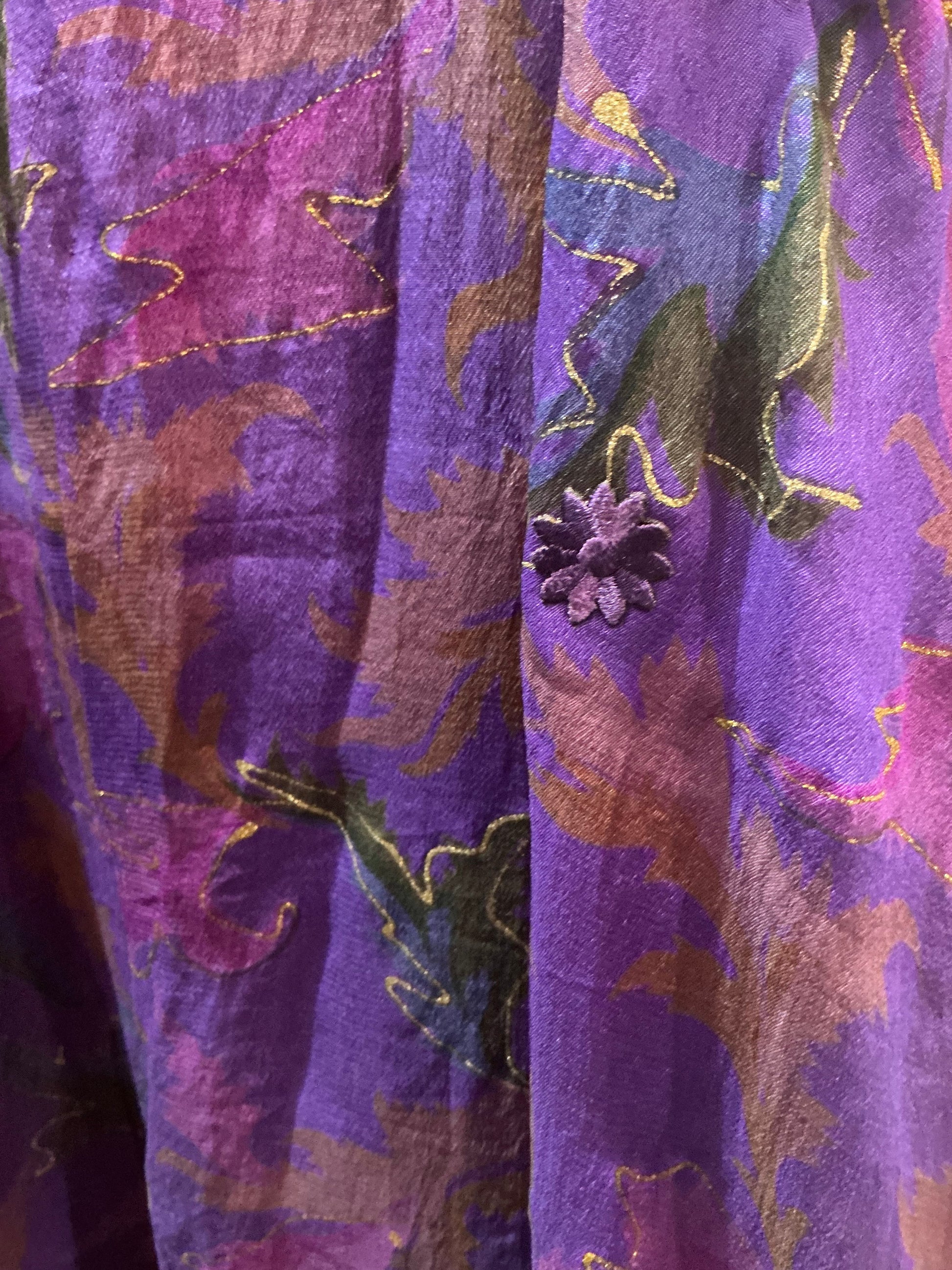 PRC6419 Avatar Pure Silk Maxi Kaftan - Velora