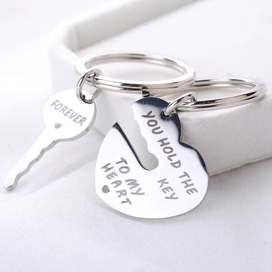 Popular Heart-shaped Keychain Set Keychain - Velora