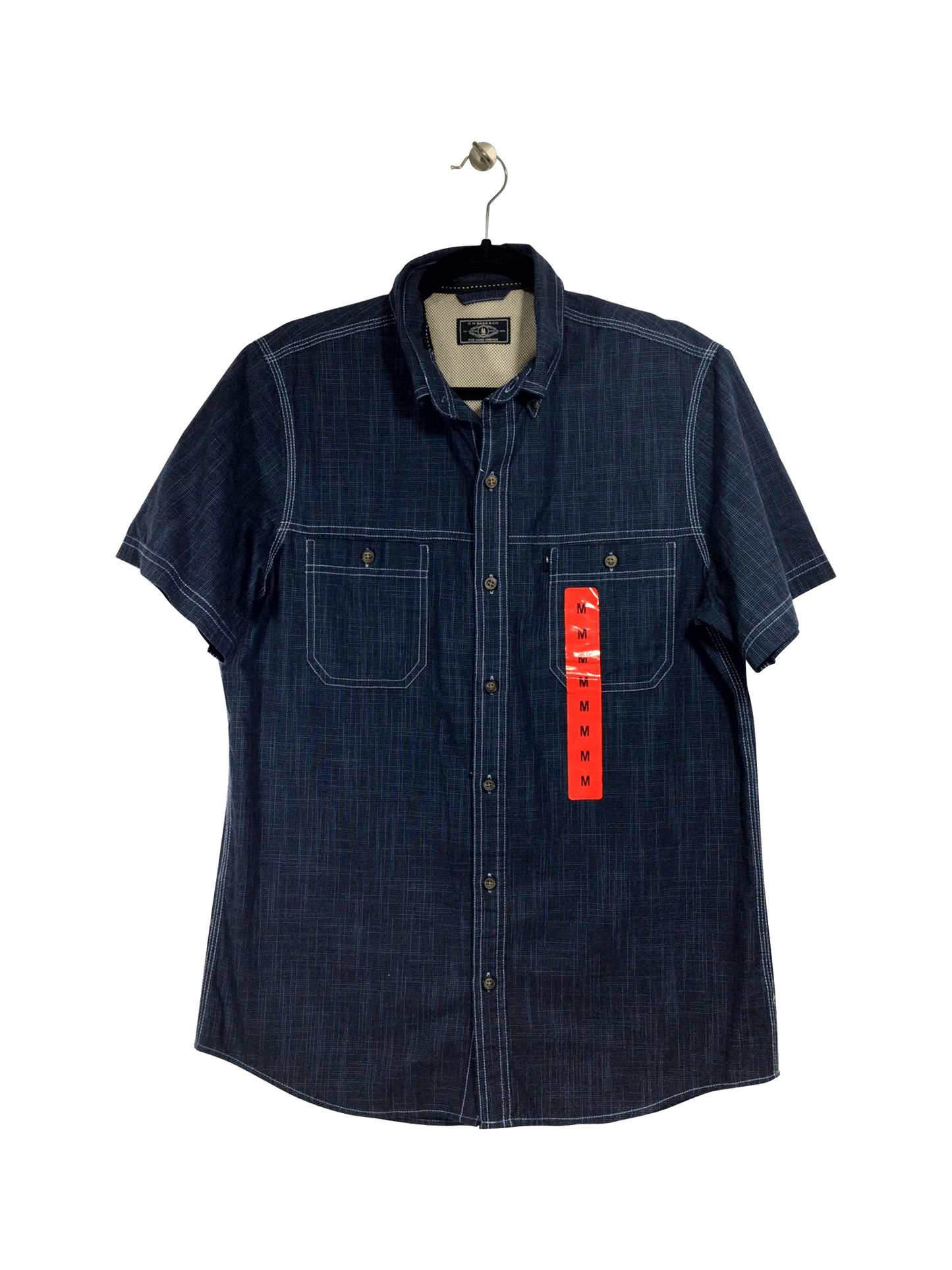 G.H. BASS & CO. Button-down Top Regular fit in Blue - M - Velora