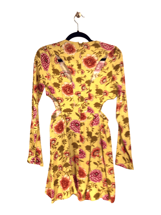 FOREVER 21 Wrap Dress Regular fit in Yellow - S - Velora