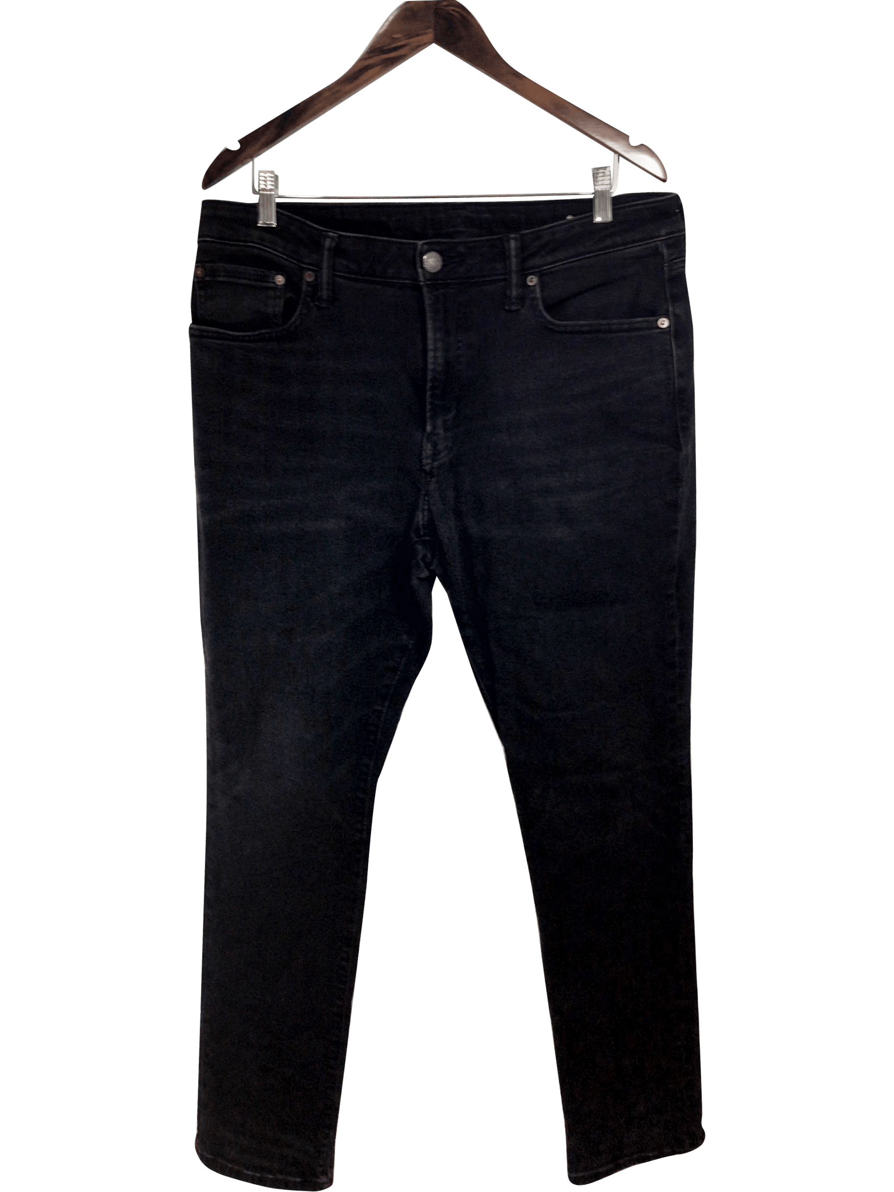 AMERICAN EAGLE Straight-legged Jeans Regular fit in Black - 36x32 - Velora