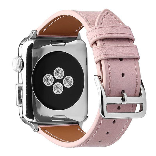 Leather smart watch strap - Velora