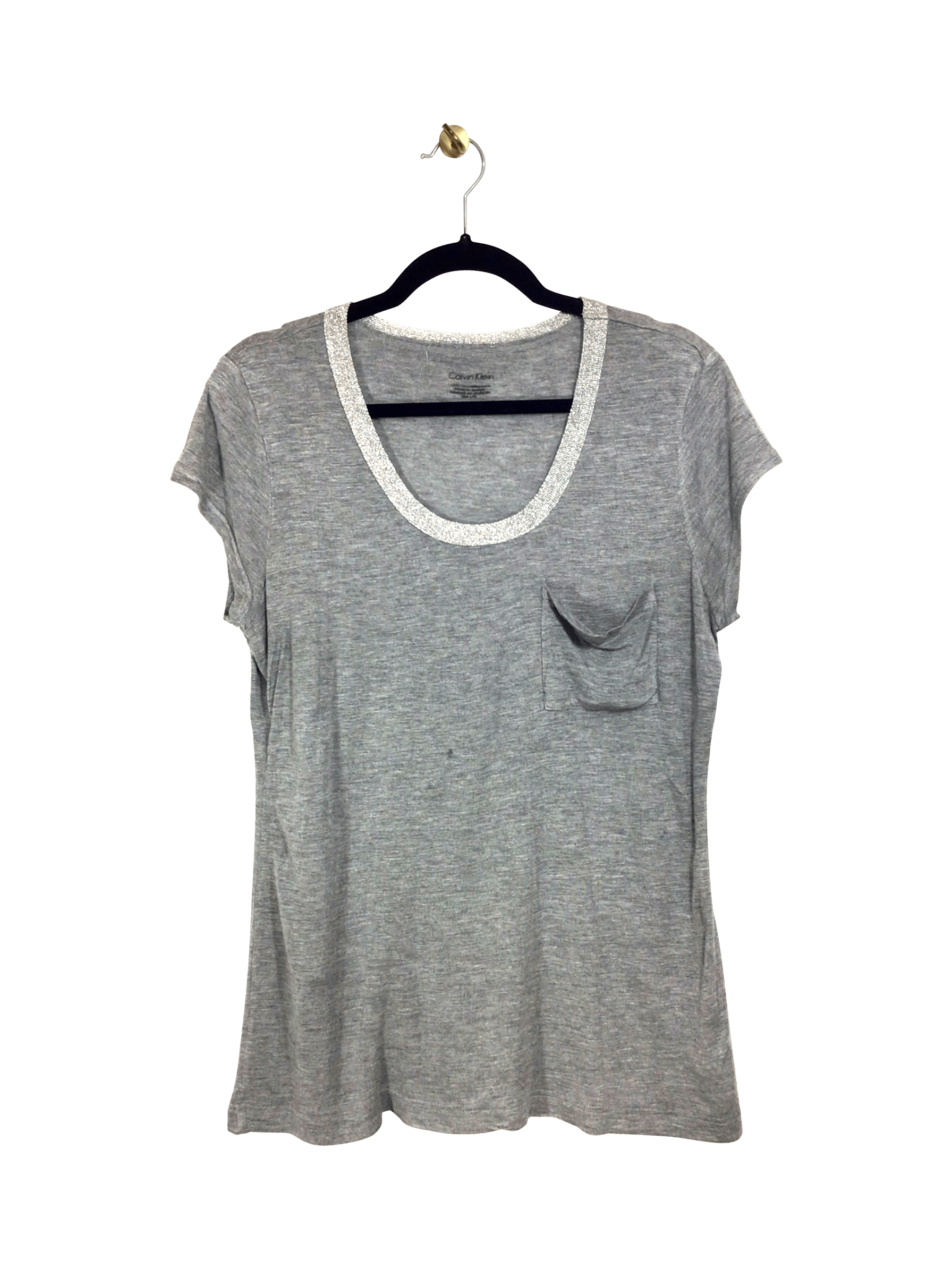 CALVIN KLEIN T-shirt Regular fit in Gray - L - Velora