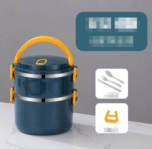 Multilayer Thermal Stainless Steel Insulated Lunch Box for Adults - Velora