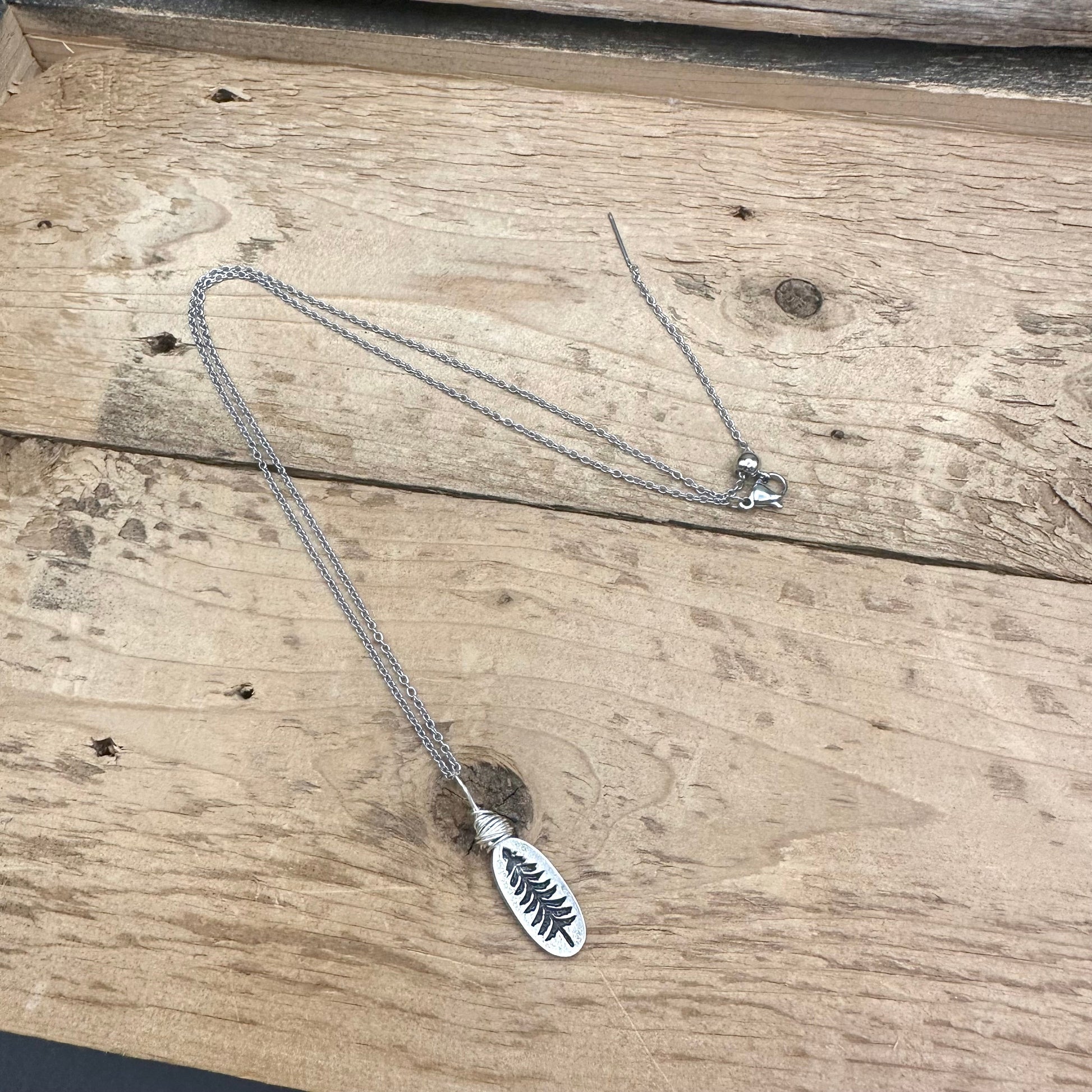 Wire Wrapped Tree Necklace - Velora