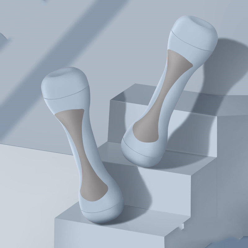 Rubber Dumbbells for Women – Home Gym Arm Toning Pair