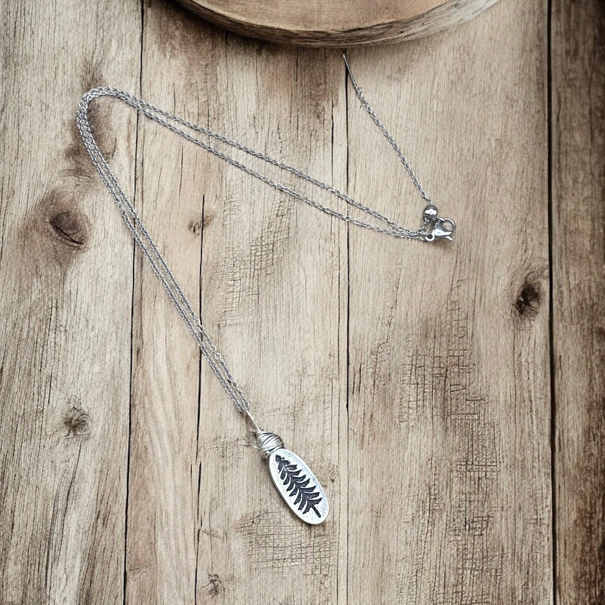 Wire Wrapped Tree Necklace - Velora