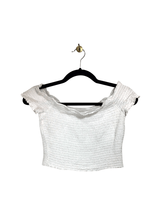 GARAGE Crop top Regular fit in White - L - Velora