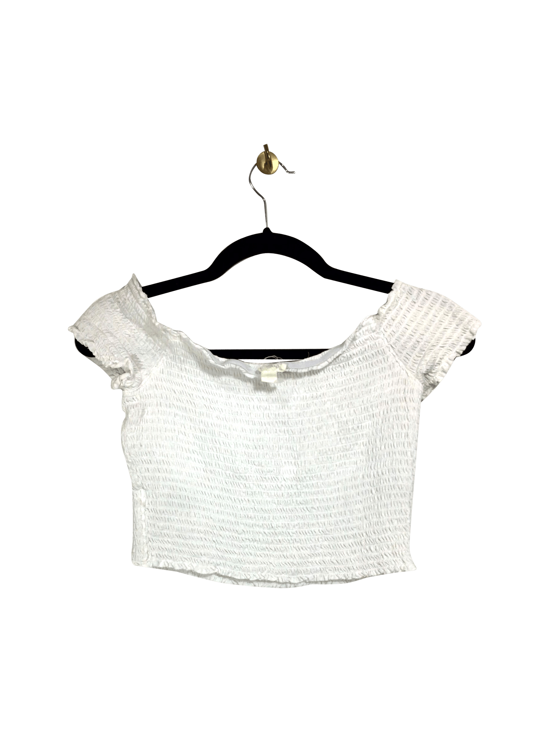 GARAGE Crop top Regular fit in White - L - Velora