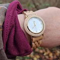 The Birch: Wood Watch for Women - Velora Luxury Fashion