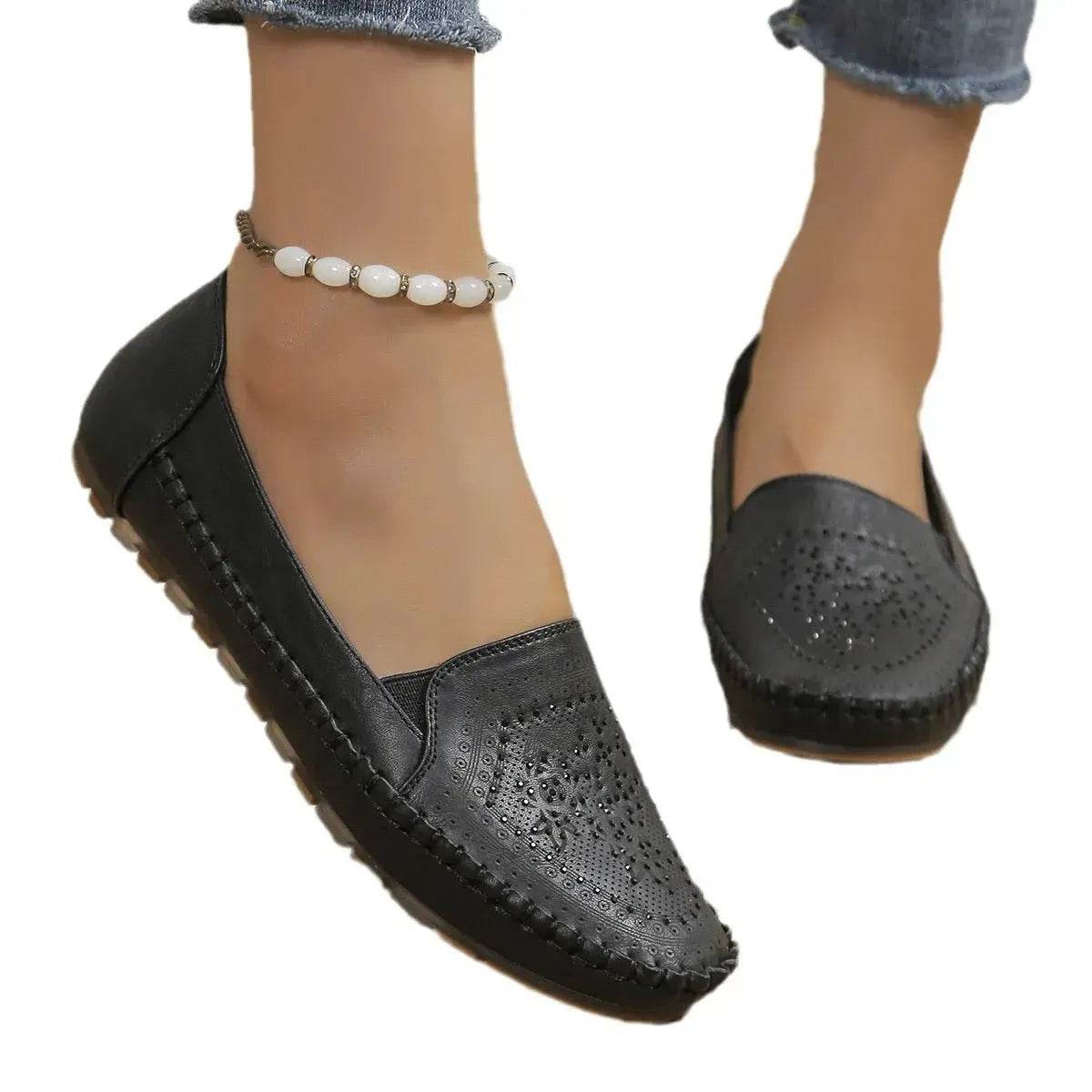 Formal Work Loafer Flat shoes for Women - Velora