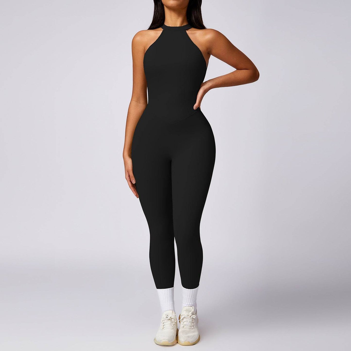 Unitard Jumpsuit Workout Fitness Gym Jumpsuit Athleisure wear - Velora