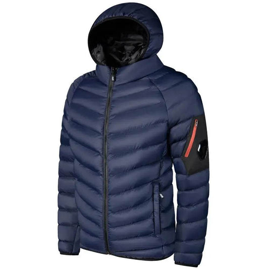 Winter Padded Thick Hooded Puffer Rain Jacket for men - Velora