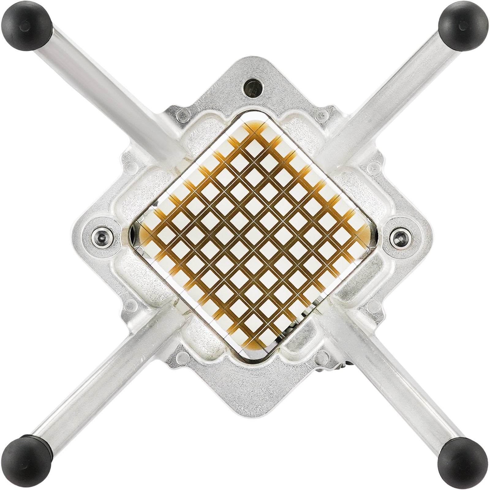 Commercial Vegetable Fruit Chopper, Stainless Steel French Fry Cutter With 4 Blades - Velora