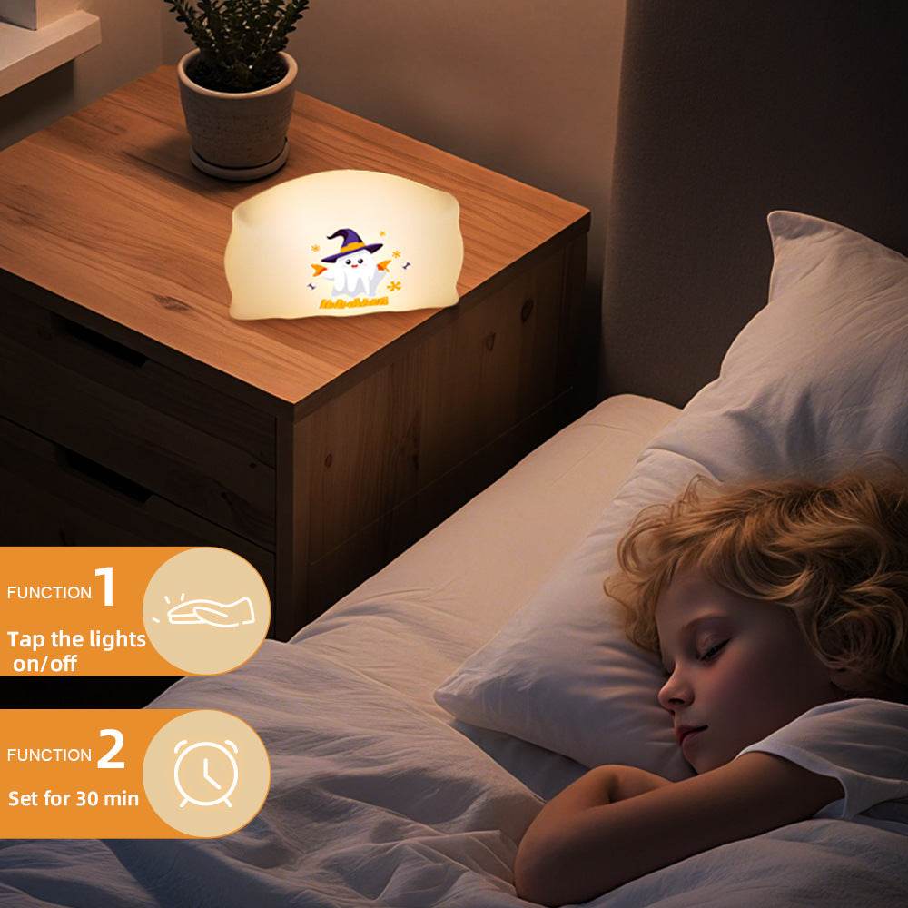 Cartoon Creative Bedside-use Decoration Halloween Doll Table Lamp - Velora