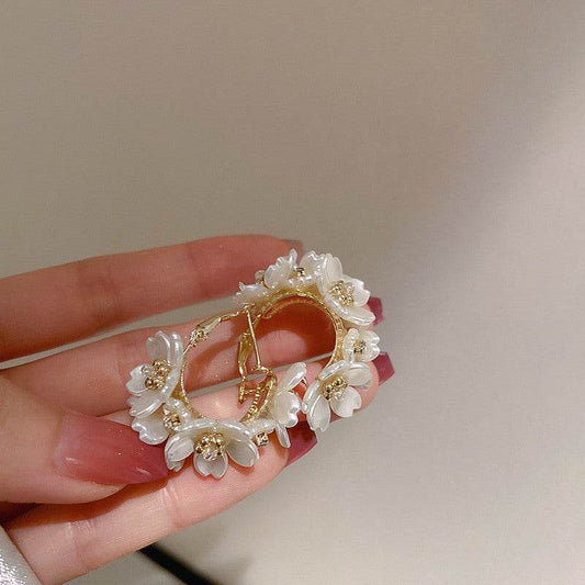 Sophisticated Luxury Floral EarringsExquisite - Velora
