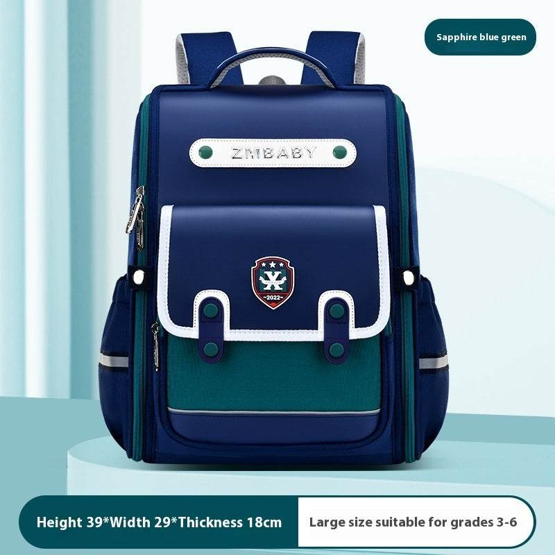 British Style School Bag Ergonomic Spine Supportive Backpack - Velora