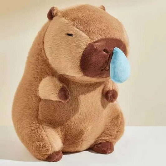 New Capibara Snot Withdraw Doll Doll Plush Toy Capybara Ugly And Cute Pillow Capybara Online Influencer Cute - Velora