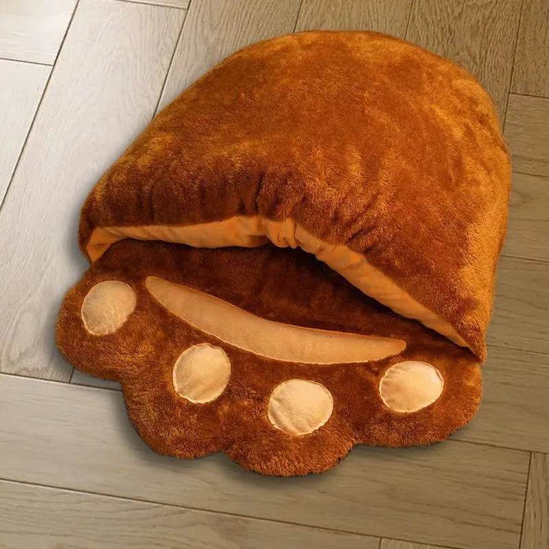 Winter Warm Thickened House Semi-closed Cat Nest - Velora