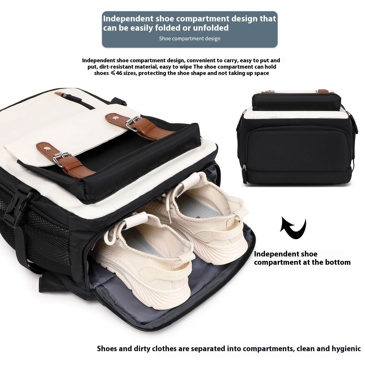 Large Capacity Schoolbag Travel Campus - Velora