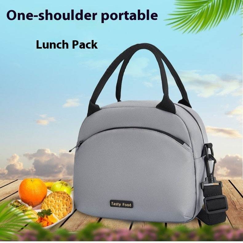Women Portable Fashion Insulated Work Lunch Bag Handbag - Velora