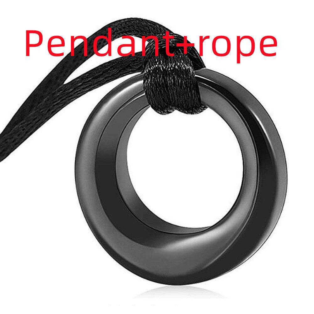 Round Perfume Bottle Pendant - Velora