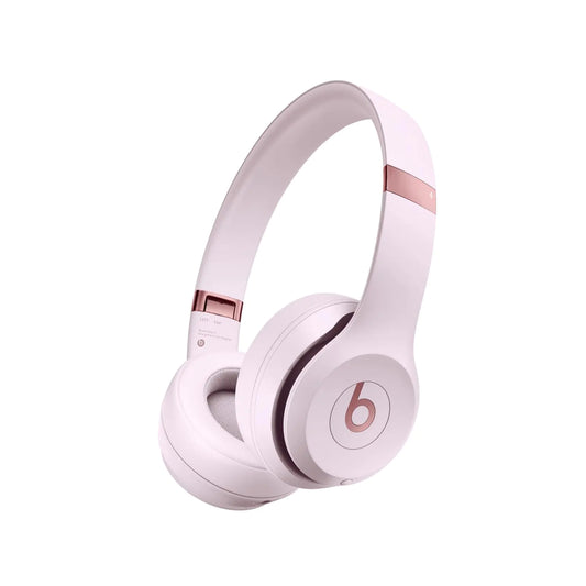 Beats Solo 4 - Wireless Bluetooth On-Ear Headphones Apple & Android Compatible Up to 50 Hours of Battery Life - Cloud Pink (Renewed Premium)