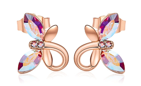 Swarovski Crystal Butterfly Earrings - 2019 Collection
