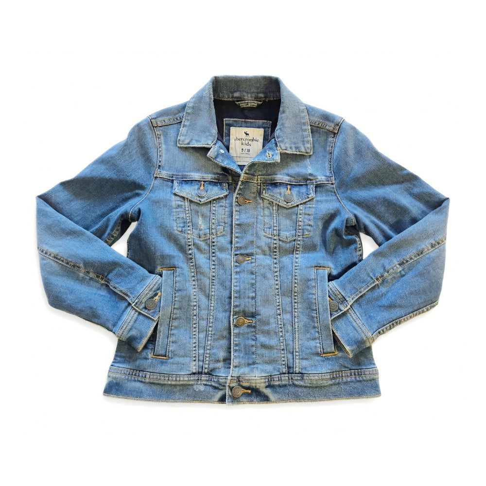 9-10Y Vintage Lined Denim Jacket | Abercrombie Kids Sassy's Garage
