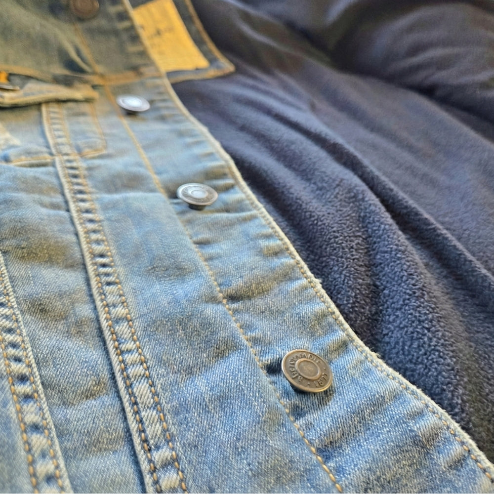 9-10Y Vintage Lined Denim Jacket | Abercrombie Kids Sassy's Garage