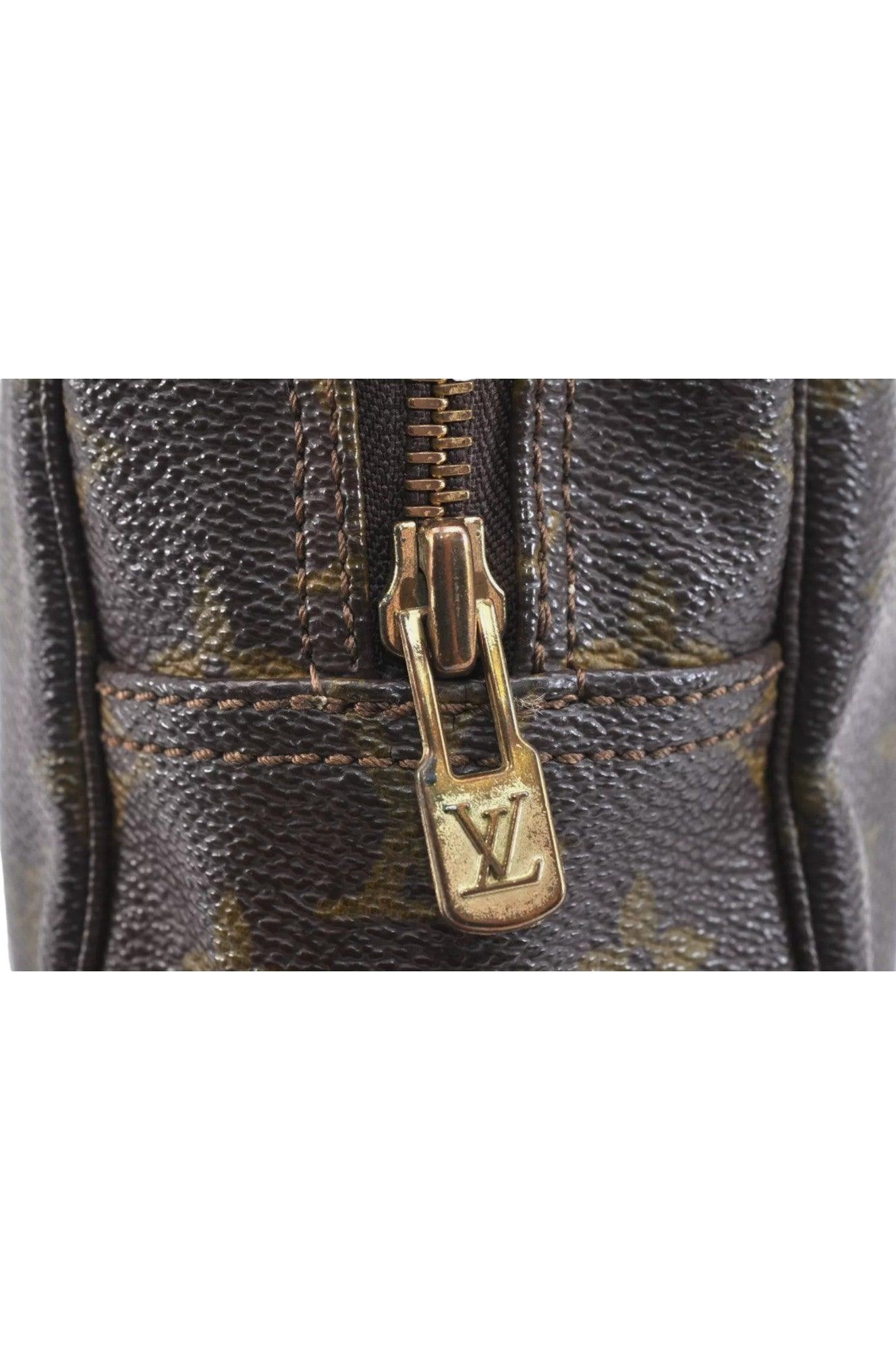 Louis Vuitton Monogram Trousse Toilette 28 Clutch Hand Bag M47522 LV 6922K - Velora