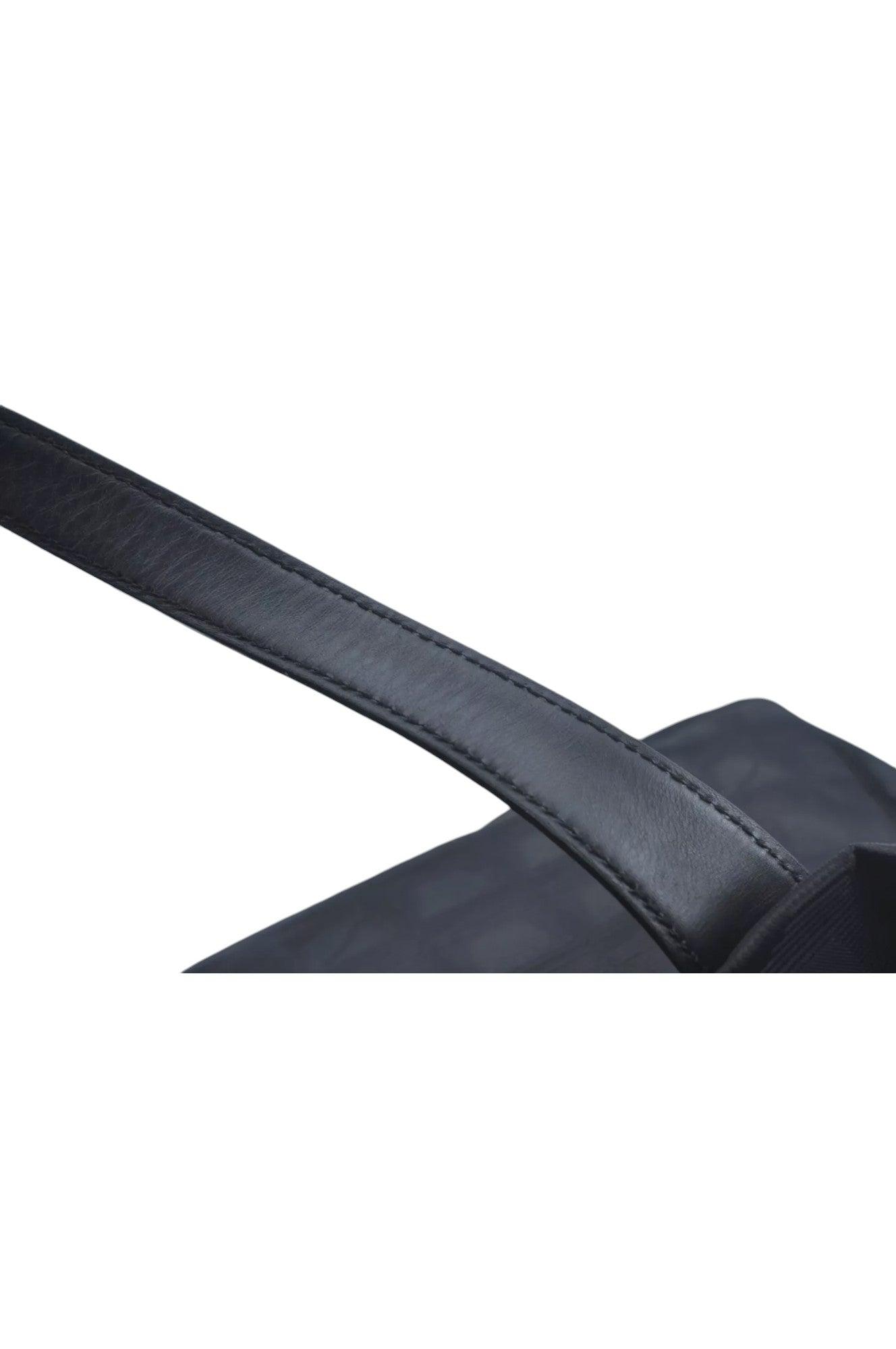 CHANEL New Travel Line Vintage Tote Bag Nylon Leather Black Junk 1911J - Velora