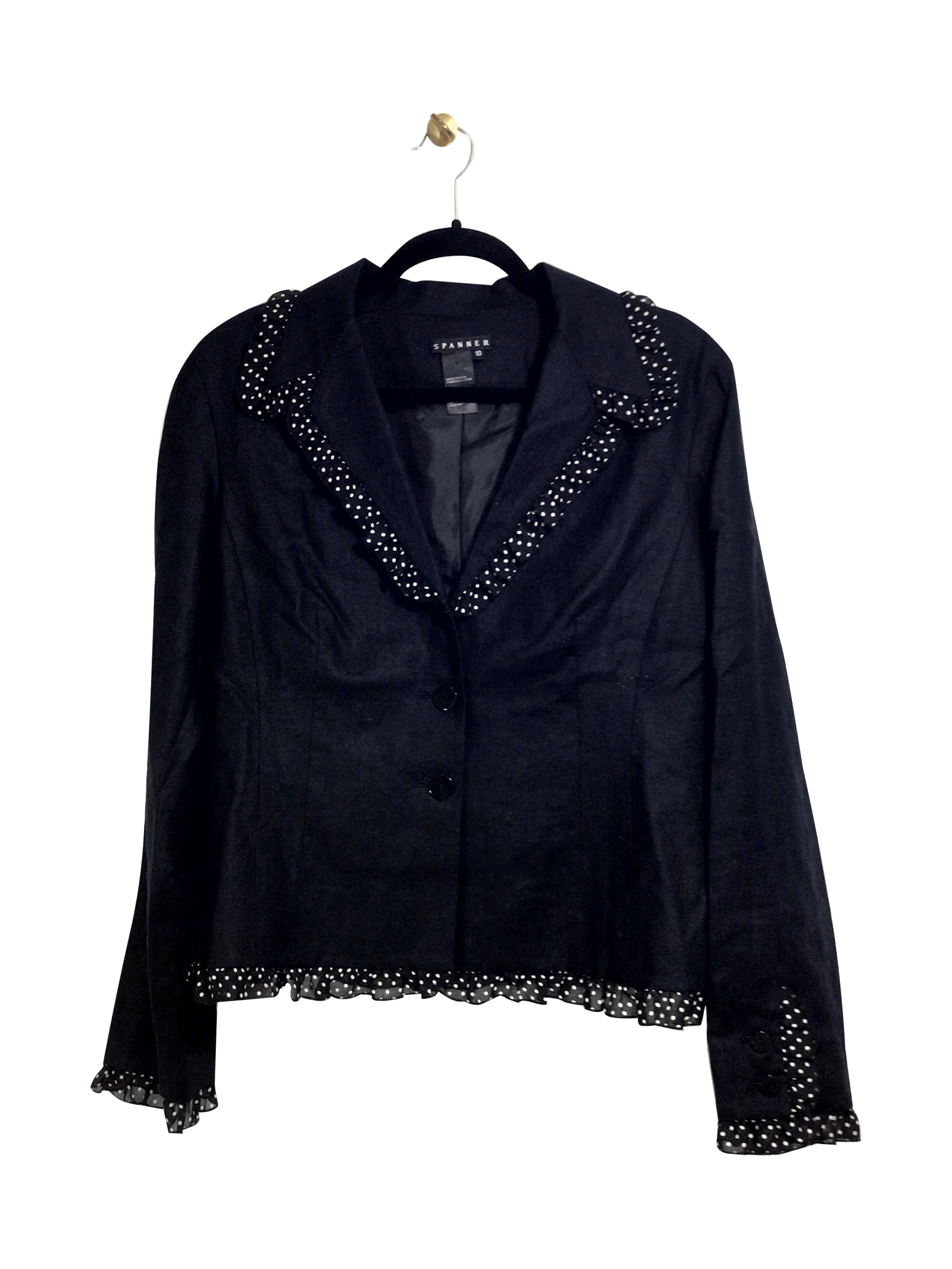 SPANNER Blazers Regular fit in Black - 10 - Velora