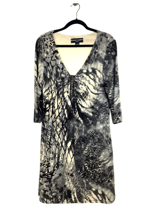 BIANCA NYGARD Midi Dress Regular fit in Gray - 14 - Velora