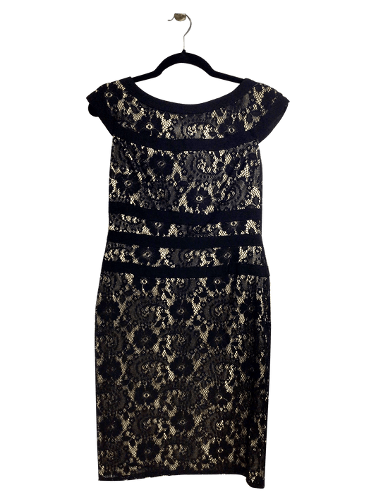 ADRIANNA PAPELL Midi Dress Regular fit in Black - 6 - Velora