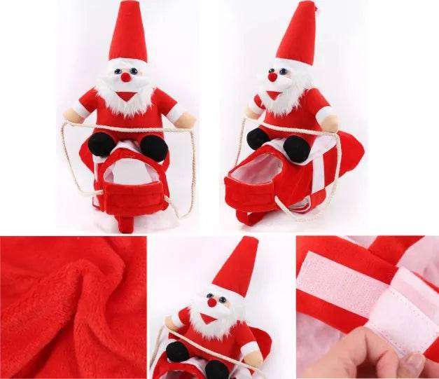 Dog Christmas Clothes Cat Christmas Clothes Pet Winter Clothes - Velora