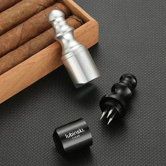 Multifunctional Cigar Pin Holder and Hole Punch - Velora