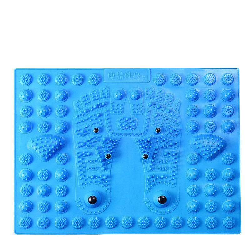 Anti-slip Bath Mat Foot Massage Cushions Magnetic Therapy Fitness Foot Mat - Velora