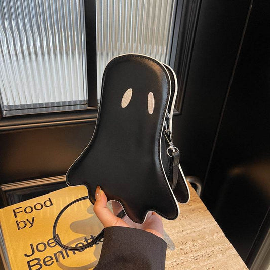 Women's Halloween Ghost Kid Messenger Bag - Velora