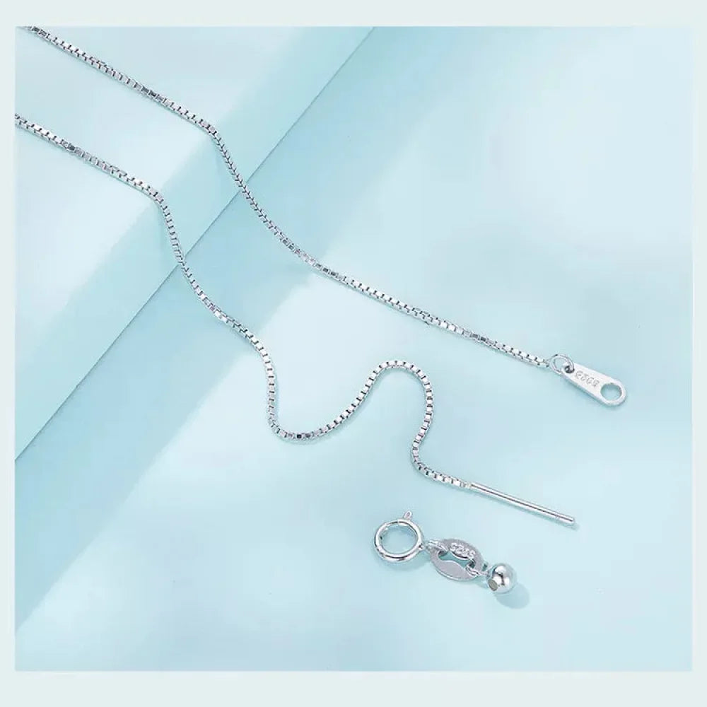 925 Sterling Silver Blue Crystal Evil Eye Necklace | Lucky Eye Neck Chain | Women'S Birthday Gift Fine Jewelry - Velora Luxury Fashion