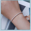 925 Sterling Silver CZ Tennis Bracelet - Velora Luxury Fashion