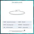 925 Sterling Silver CZ Tennis Bracelet - Velora Luxury Fashion