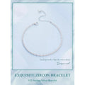 925 Sterling Silver CZ Tennis Bracelet - Velora Luxury Fashion