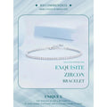 925 Sterling Silver CZ Tennis Bracelet - Velora Luxury Fashion